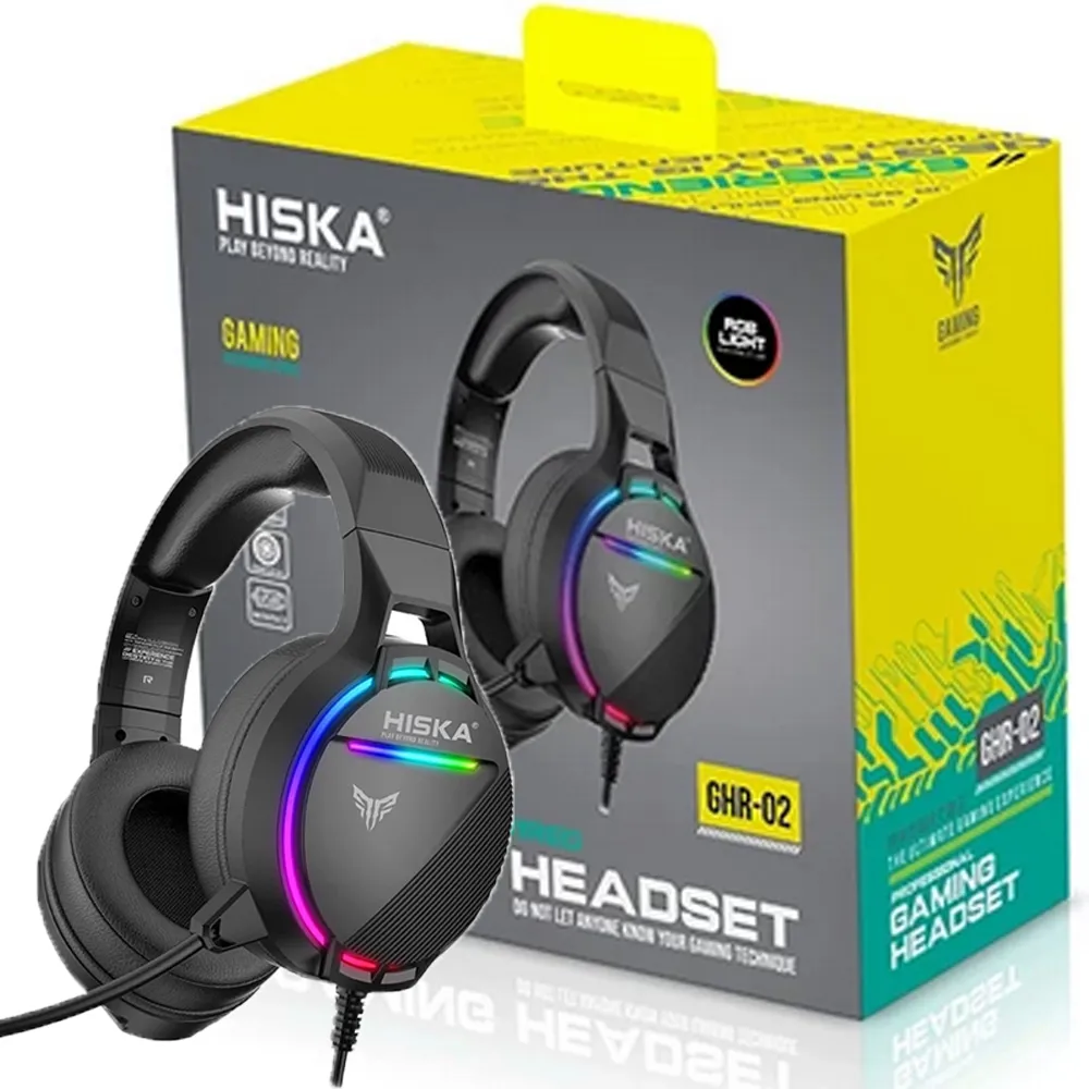 7f373196e285b22a68d27c3746bc0d7079251aa059d61ae57242c5e47e9a1312.webp هدست سیم دار گیمینگ هیسکا HISKA GHR-02