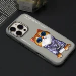 قاب اپل مدل Nimmy Cool Cute Little hipster IPHONE 16 ProMax نچرال