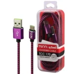 کابل تسکو مدل TSCO TYPE-C 1M TCC170 بنفش