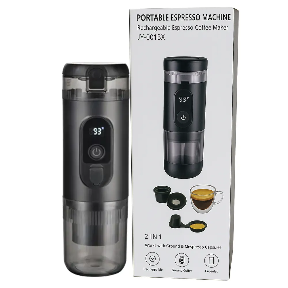 8064812c470ebeab8a017958c1094794e7205310b2714a5ea6ce9519af26a4f1.webp اسپرسو ساز شارژی قابل حمل مدل PORTABLE ESPRESSO MACHINE JY-001BX