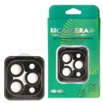 محافظ لنز شابلون دار مدل IPHONE 17Pro/17Pro Max مشکی