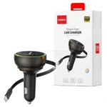 شارژر فندکی هیسکا مدل HISKA HCC-337 80W