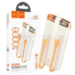 پاوربانک هوکو مدل HOCO 10000mAh J127A سفید نارنجی