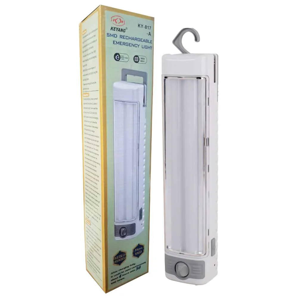 81aba507fd175a4efa00d5639b2b6e0e037d05ee076c8b9af5cb7ab0a83c00b1.webp چراغ اضطراری مدل KEYANG KY-817-A