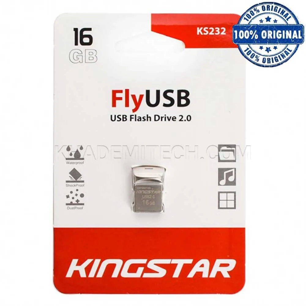 82043d80144c81f35b9eff39503b5d84fd03d05b50076cd920555727453bf27f.webp فلش کینگ استار مدل KINGSTAR KS232 16G نقره ای