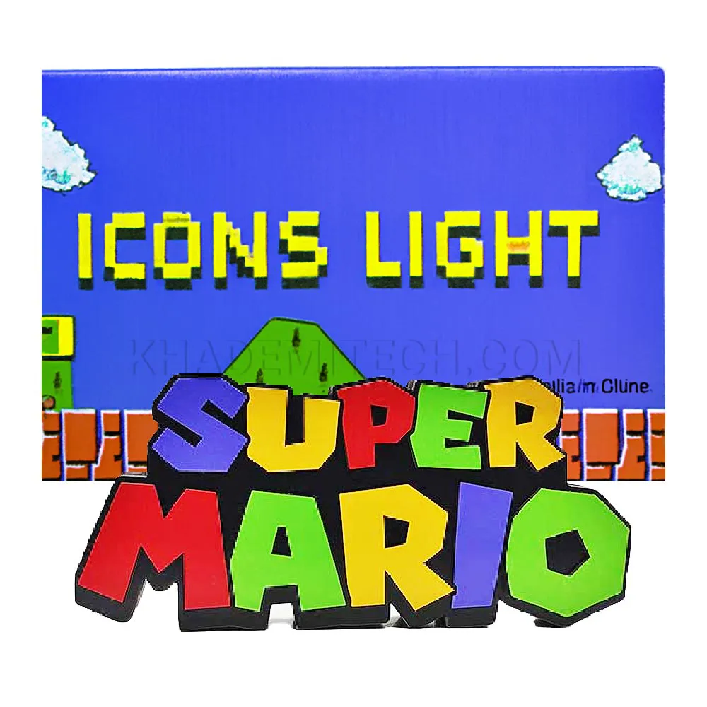 8290ed601d9e4801d028486325401bcd33ef846db652d23f3ddcabbddede2b0c.webp آیکون لایت سوپر ماریو مدل SUPER MARIOVOL2