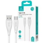 کابل تایپ سی یوسمز مدل Usams SJ714 TYPE-C سفید