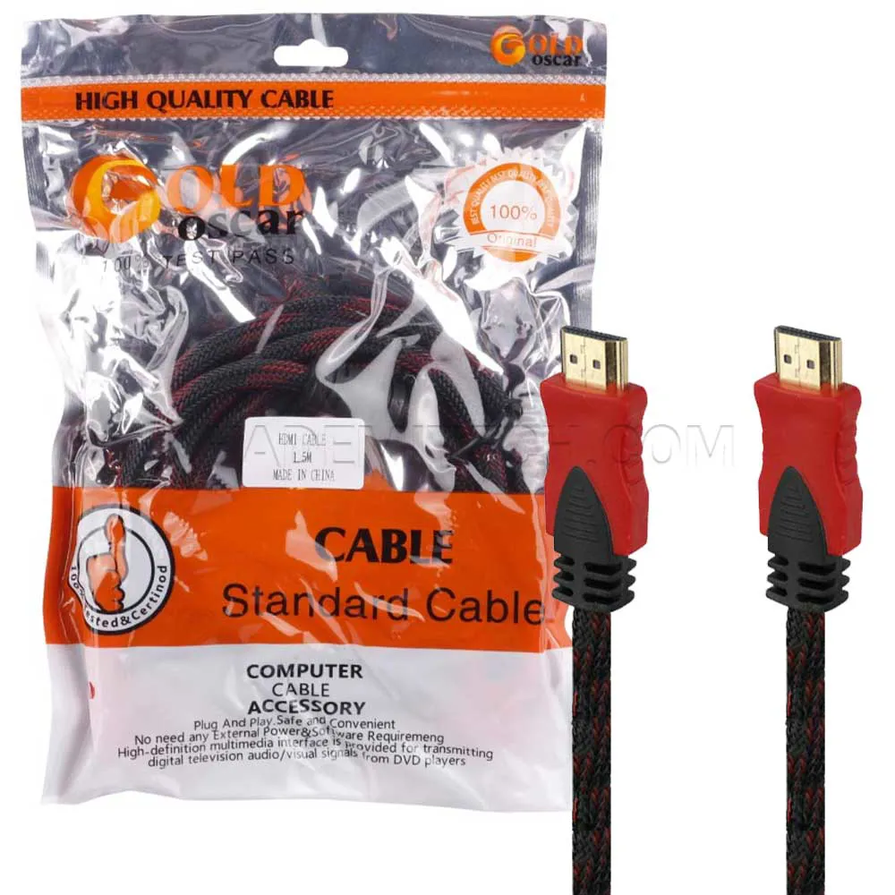 8397c493fbdf8634943b93750f5cf0f48bf843436c63db9a6fc4978df68dc552.webp کابل HDMI اسکار مدل OSCAR 1.5M زرهی