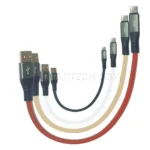 کابل پاوربانک TYPE-C بدون پک 120W رنگ بندی