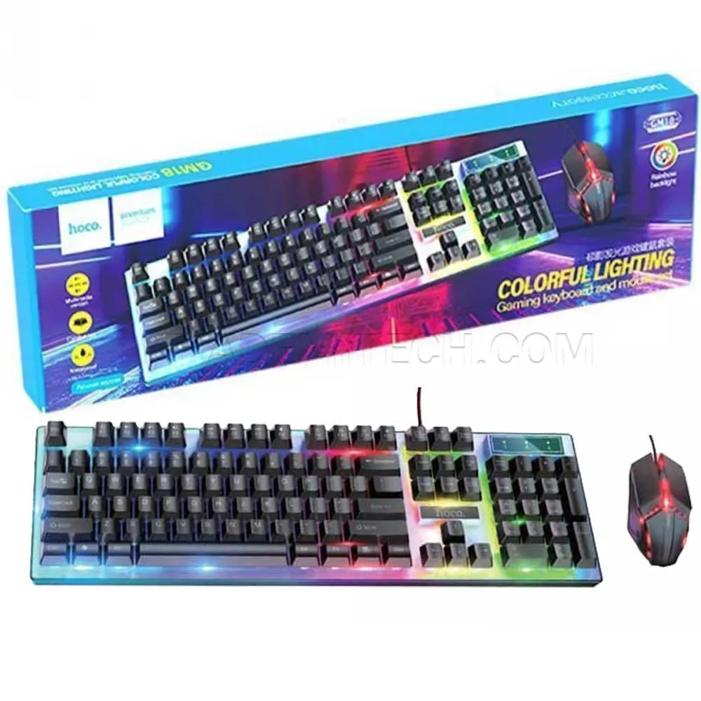 84631b34e68bfe3cd41ddd6ad8b1aaf287a78475d7b89d10606398b84d6aad02.webp کیبورد و ماوس سیم دار گیمینگ هوکو مدل HOCO GM18