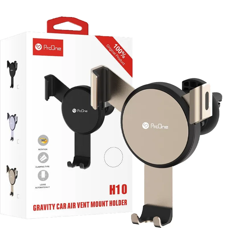 848c0f91c08e747fd49a7210e9b8bc38da0d9967d6a353356806b0578a5a5478.webp هولدر موبایل H10 طلایی PROONE