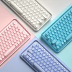 کیبورد بی سیم رپو مدل RAPOO RalemoPre5 آبی