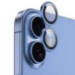 محافظ لنز شابلون دار مدل IPHONE 16/16Plus آبی روشن