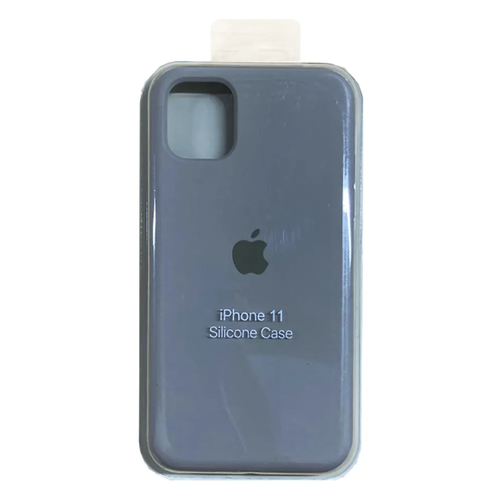 88a2c23d5ec4aed4e577a7bd0b5d24198f3c901847179510d688fe8382815ef3.webp قاب اپل ORGINAL IPHONE 11 طوسی Silicon