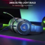 هدست سیم دار گیمینگ ریزر مدل RAZER KRAKEN V3 X مشکی