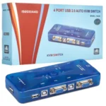 دستگاه رویال مدل ROYAL 104UK 4Port USB KVM اتوماتیک