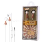 هندزفری سیم دار پرووان مدل PROONE PHF3919 فانتزی قهوه ای