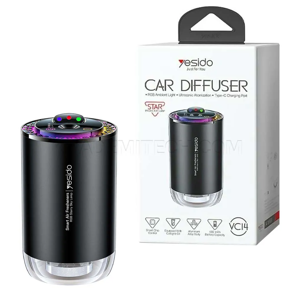 8a1bfbc869dacd0b67c9dc22662441d4d43eb90e00a7ee0389d8ea2c38f71518.webp خوشبو کننده خودرو یسیدو مدل Yesido VC14