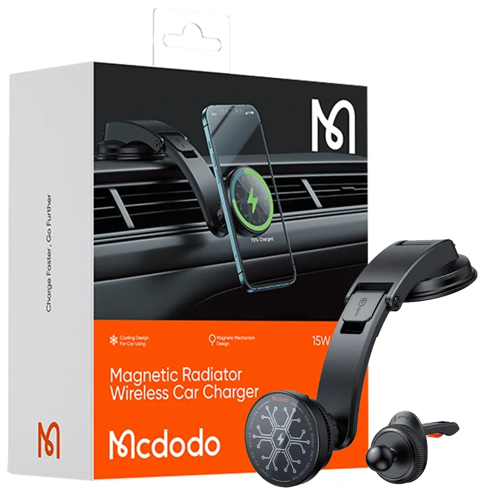 8a224df85f5ec0d0e24c13ecbe1942c1f243475218eaca81b0419dde86dc31d0.webp هولدر شارژر بی سیم مکدودو مدل Mcdodo CH-213 گارانتی متین