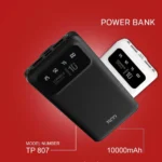 پاوربانک تسکو مدل TSCO TP 807 10000mAh مشکی