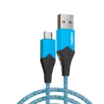 کابل میکرو موکسوم مدل MOXOM MICRO KH-16 آبی سفید