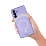 قاب سامسونگ مدل Samsung A17 MARK بنفش مات