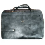 کیف لپ تاپ چرمی طوسی GUCCI