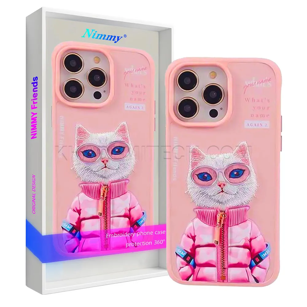 8b3c06a8e98dd20635fb462f4a4a556afebf41d39bf4e162627fc225e5735b10.webp قاب اپل مدل Nimmy Cool Cute White rich beauty IPHONE 15 ProMax صورتی