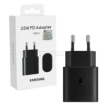 شارژر کلگی سامسونگ SAMSUNG 2PIN 25W مشکی