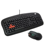کیبورد و ماوس سیم دار گیمینگ ایفورتک مدل A4TECH KX2810