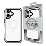 قاب اپل مدل KZDOO MAG ARES IPHONE 16 نچرال