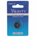 باطری سکه ای وریتی مدل VERITY CR1632 تک پک