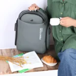 کوله لپ تاپ قفل دار fencci طوسی