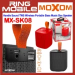 0اسپیکر پورتابل SK08مشکی MOXOM
