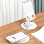 هولدر رومیزی موبایل و تبلت تاشو چرخشی METAL