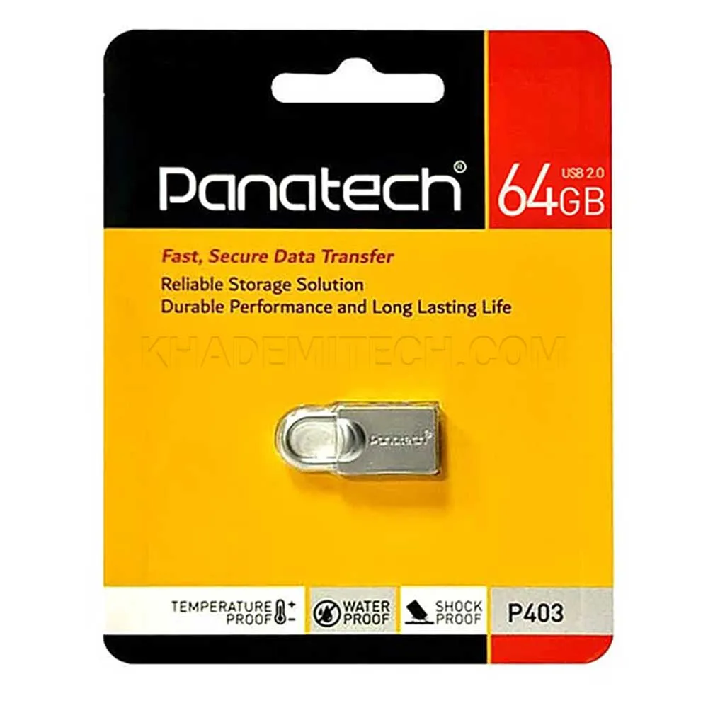 8e1bdb4ffdb488d07fd5c51c10e5bd95b96520cef7fe069e8c48917c4fad5447.webp فلش پاناتک مدل PANATECH P403 64G