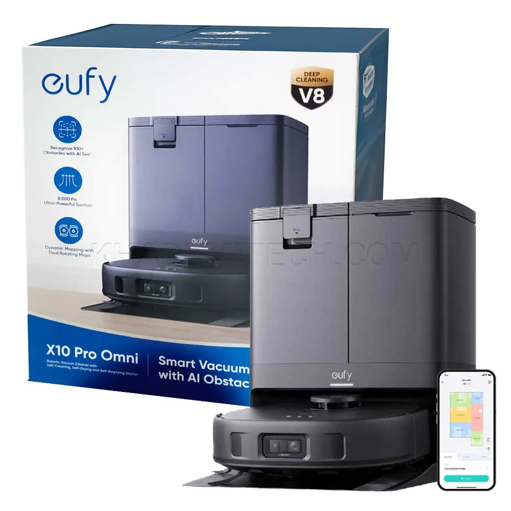 8e3292d0f41739e4b23b46512cd0a7488340d877bc30c9f93804caf856376171.webp جارو هوشمند رباتیک انکر یوفی مدل Anker X10 Pro Omni T2351V11