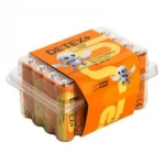 باطری ساده قلمی دتکس پلاس24 عددی مدل DETEX+ Zinc Carbon 1.5V