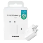 کلگی شارژر سامسونگ PD 3PIN SAMSUNG 25W سفید