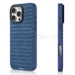 قاب اپل یانگ کیت مدل YoungKit FABRIC 16 ProMax آبی