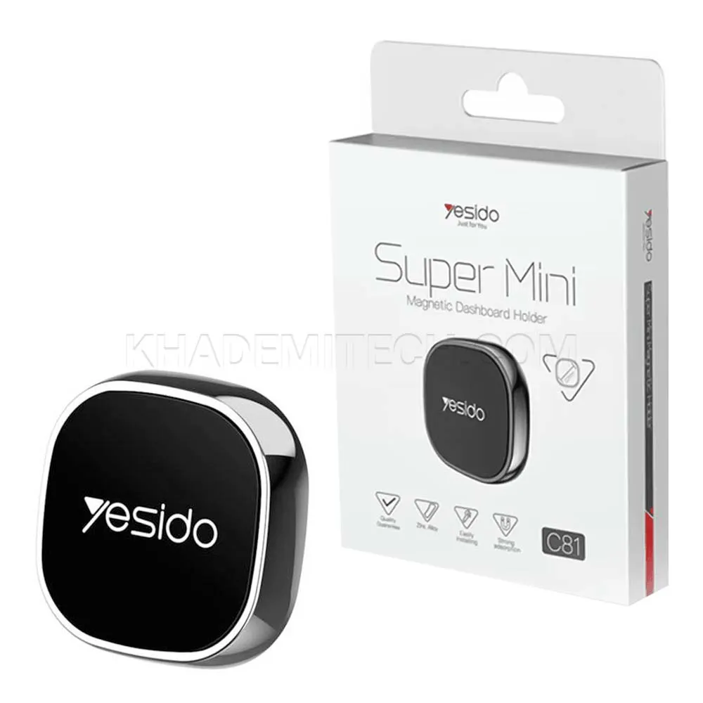 8fac3dfa9a4ac4bcc471f77fc6b2c643da728468fd6b6a5979a259bc544e742b.webp هولدر موبایل مگنتی یسیدو مدل Yesido C81
