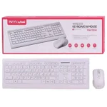 کیبورد و ماوس بی سیم تسکو مدل TSCO TKM7023W سفید