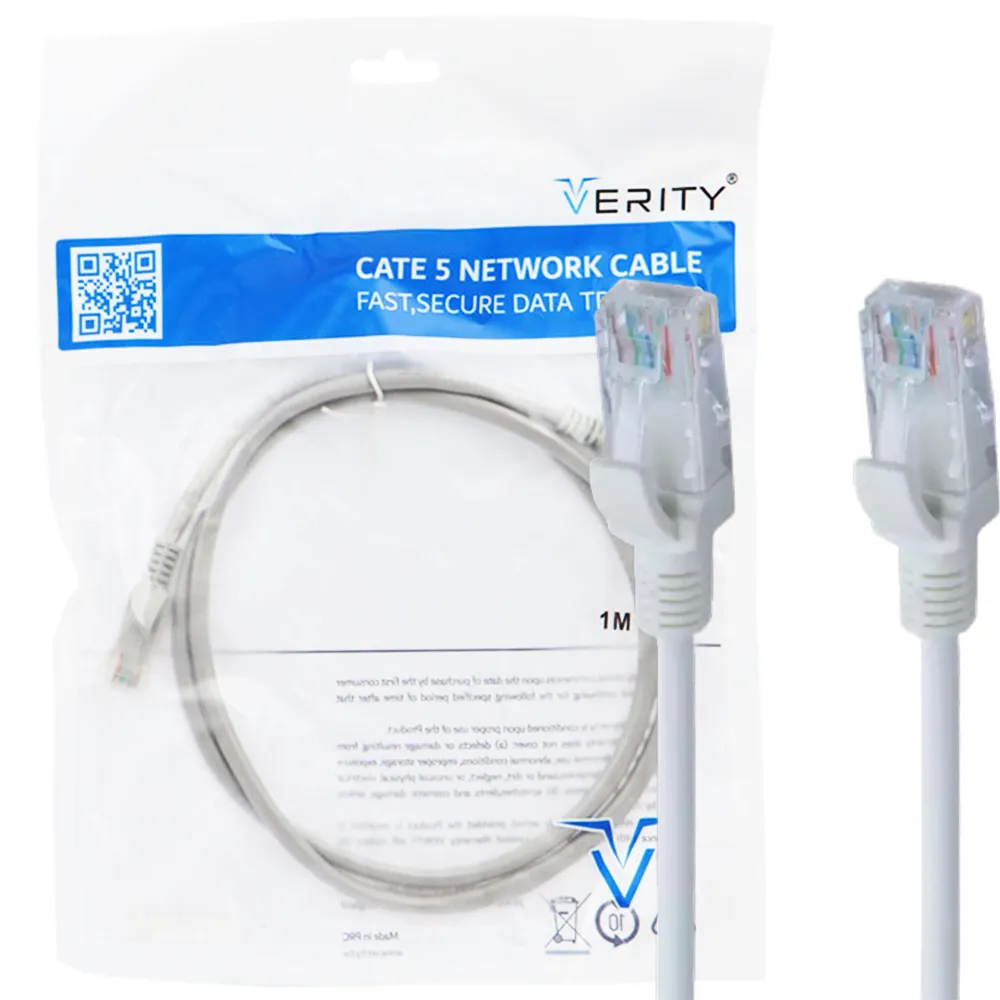 91dbc1ea526ce13d8018ef6fdad90a2653c40b7e6d967e423118d3925287b131.webp کابل پچکورد CAT5وریتی VERITY.1M