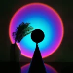 گجت لامپ خورشیدی RAINBOW طلایی