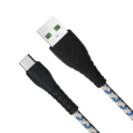 کابل تسکو مدل TSCO TCC203 TYPE-C 1M آبی طلایی