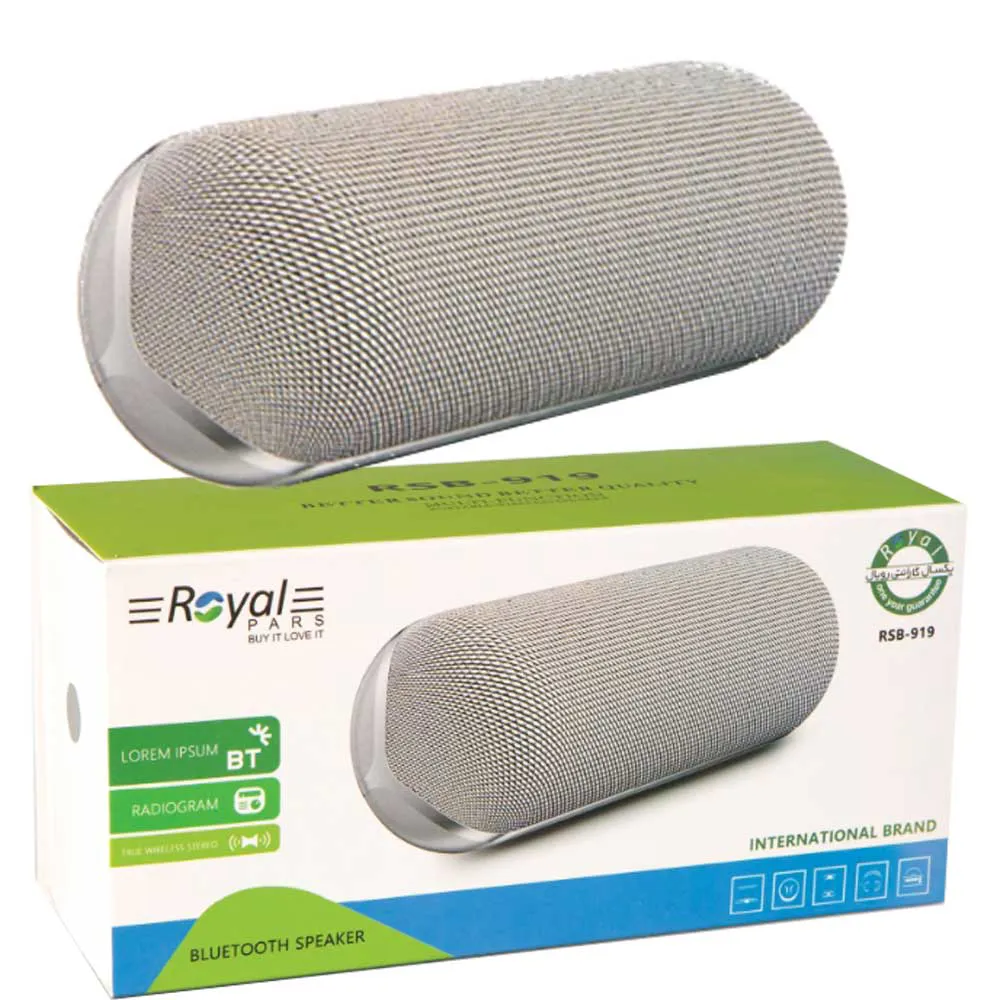 9259499bda72c0ab74b659fa0922dfed682393557c3a488712a962cab4c7b8f6.webp اسپیکر پرتابل RSB-919 طوسی ROYAL