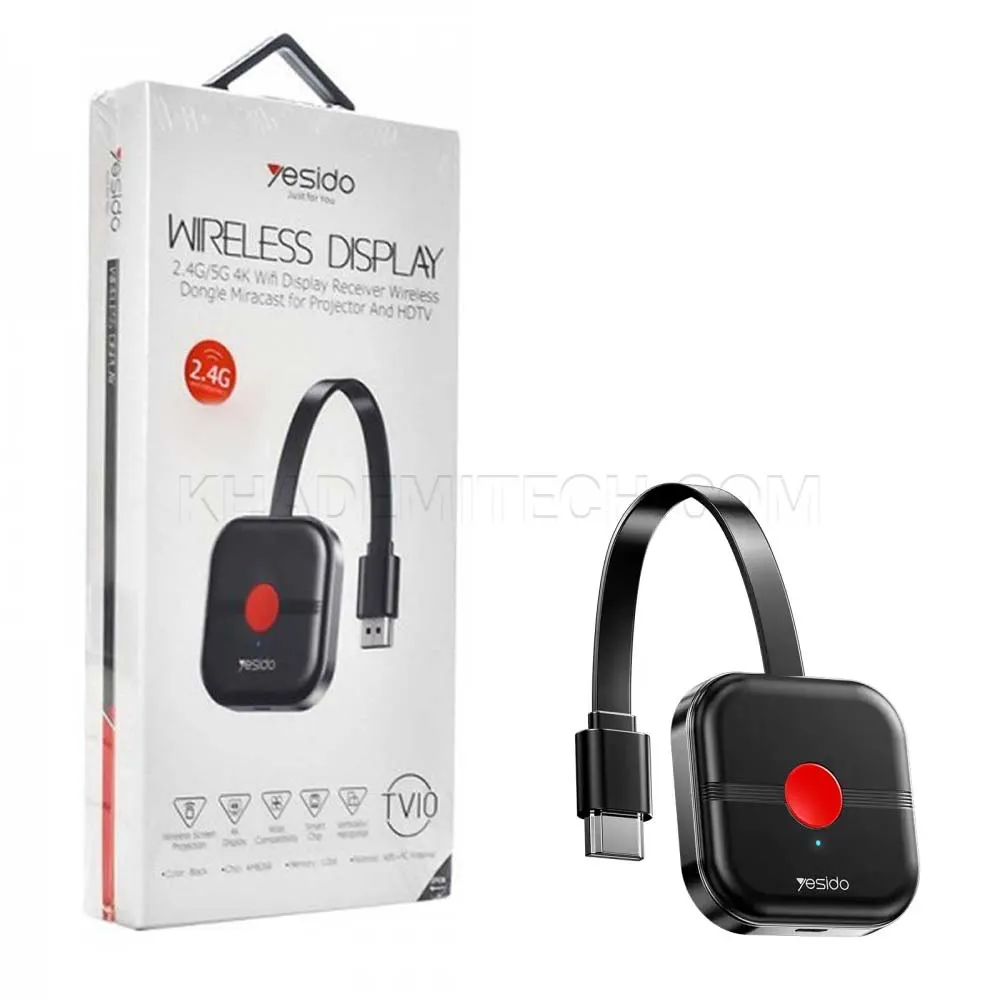 92dd21fe1697f15840dfd0f3f4c3548e4713b8d8473620bdd3c5569f147af726.webp دستگاه تبدیل یسیدو مدل Yesido TV10 HDTV