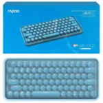 کیبورد بی سیم رپو مدل RAPOO RalemoPre5 آبی