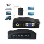 تبدیل AV به VGA مدل HWH-1302 نارنجی