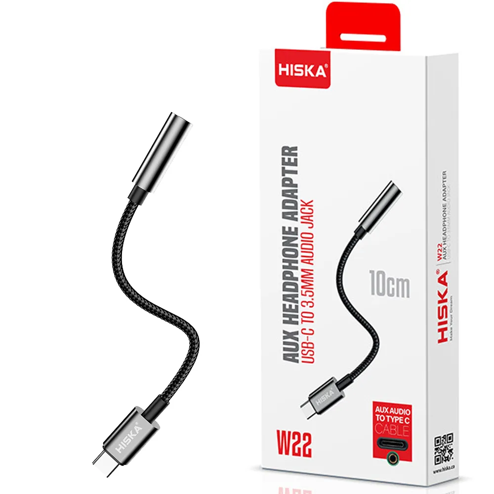 9556175689277088bb919441633314a64bd352f55c0fb8f3637336532a78b654.webp جک صدا هیسکا HISKA W22 TYPE-C